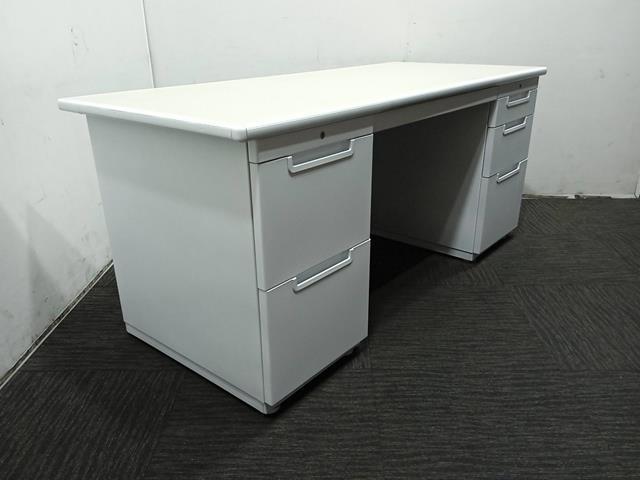 Okamura Desk with Drawers on each side