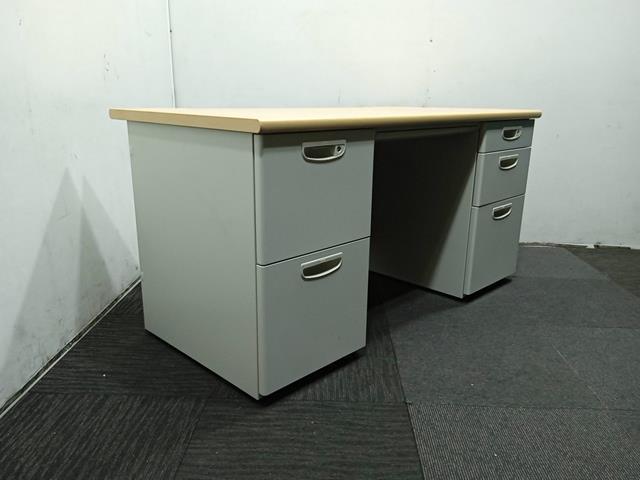 - Desk with Drawers on each side